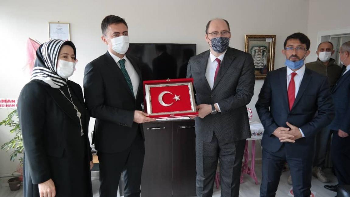 Kırıkkale Valisi Sayın Bülent TEKBIYIKOĞLU' nun Kurumumuzu Ziyareti